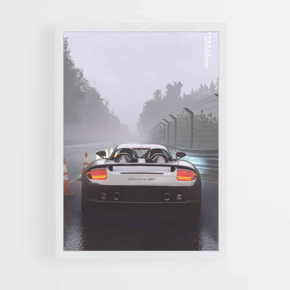 Poster Carrera GT Éblouissant – affiche Porsche (vue 3)